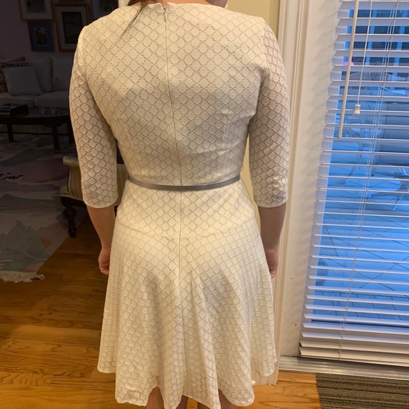 Tahari White Lace Dress - Picture 3 of 4